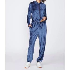 NEW STATESIDE bamboo velour sweatpant in blue